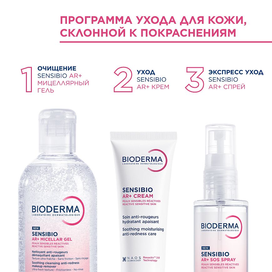 BIODERMA Sensibio AR+ Успокаивающий крем против покраснений — купить по выгодной цене