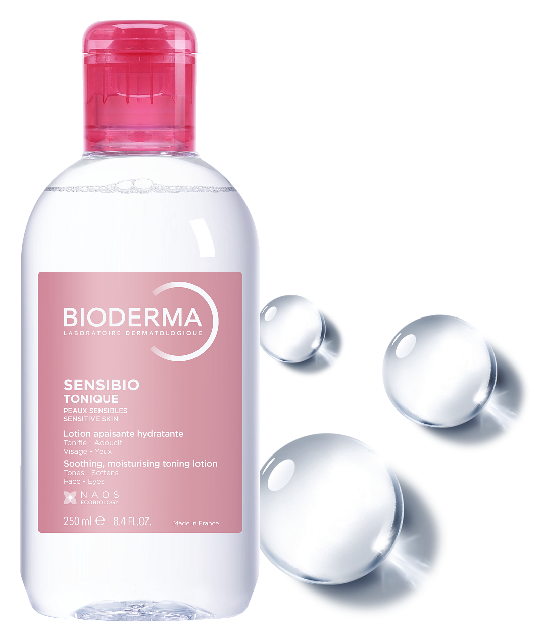 BIODERMA Sensibio Тонизирующий успокаивающий лосьон для чувствительной кожи — купить по выгодной цене