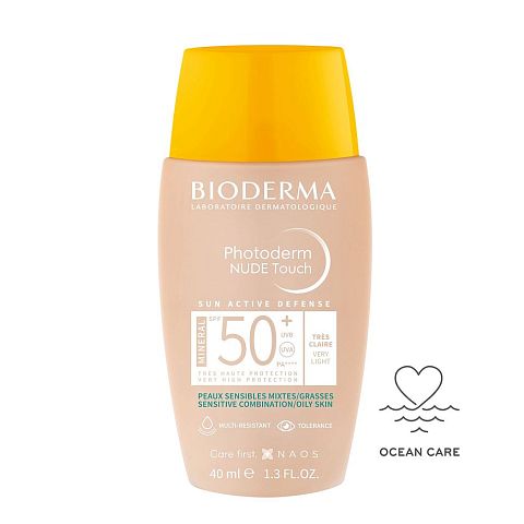 Cолнцезащитный флюид с очень светлым оттенком SPF 50+