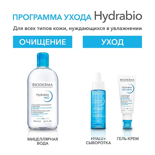 BIODERMA Hydrabio Увлажняющая сыворотка против морщин — купить по выгодной цене