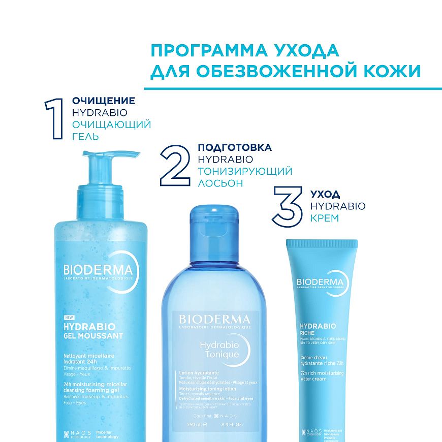 BIODERMA Hydrabio Насыщенный увлажняющий крем для сухой кожи — купить по выгодной цене