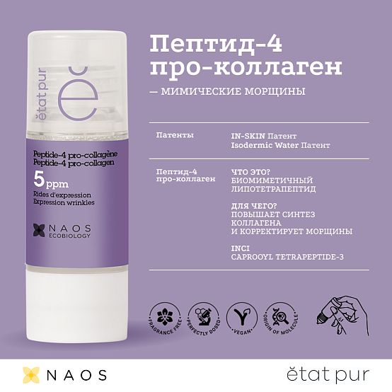 Сыворотка с пептид-4 про-коллагеном