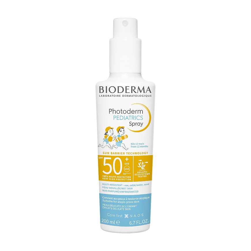 BIODERMA Photoderm PEDIATRICS Спрей SPF50+ — купить по выгодной цене