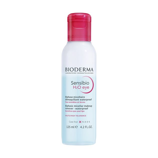 BIODERMA Sensibio H2O Двухфазное мицеллярное средство для очищения глаз и губ — купить по выгодной цене