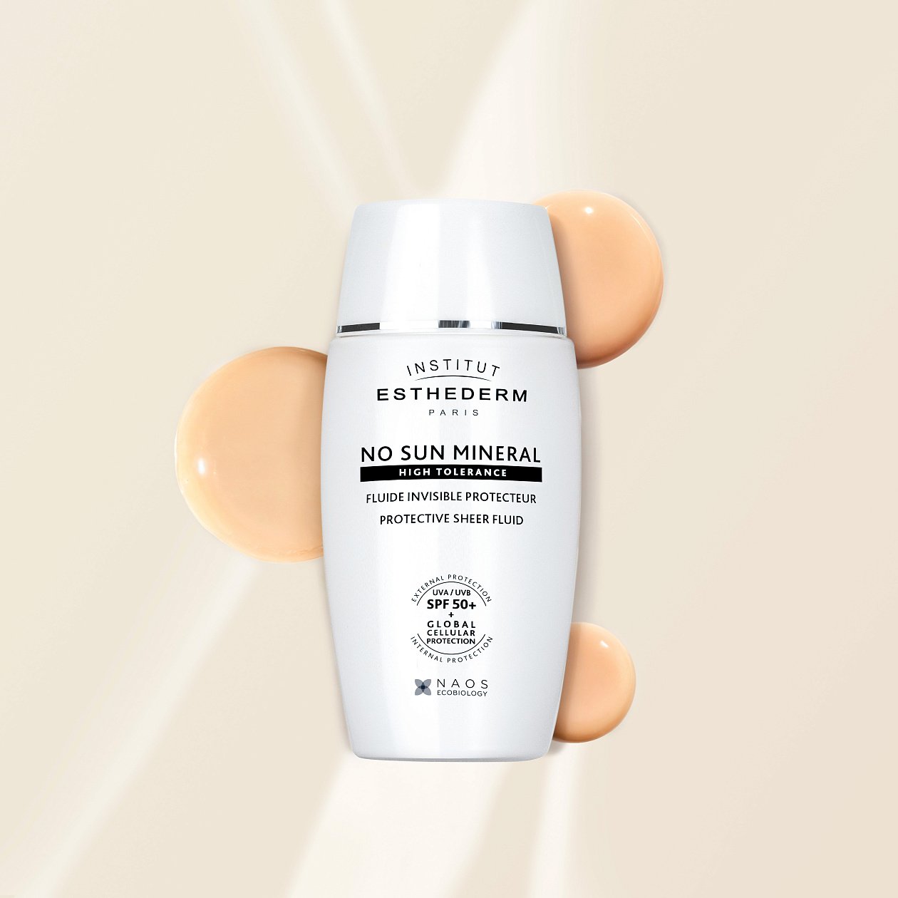 Солнцезащитный невидимый минеральный флюид NO SUN SPF 50+