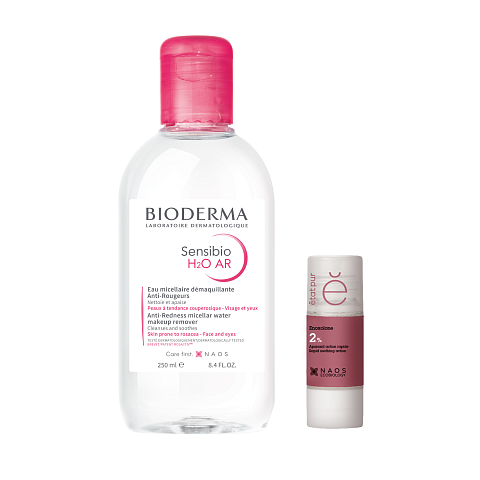 Набор Bioderma + Etat Pur для кожи с покраснениями. Бережное очищение и уход.